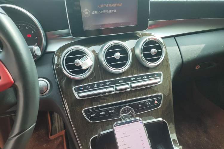Used Mercedes-Benz C-Class 2016 C 180 L Audio And AC Panel