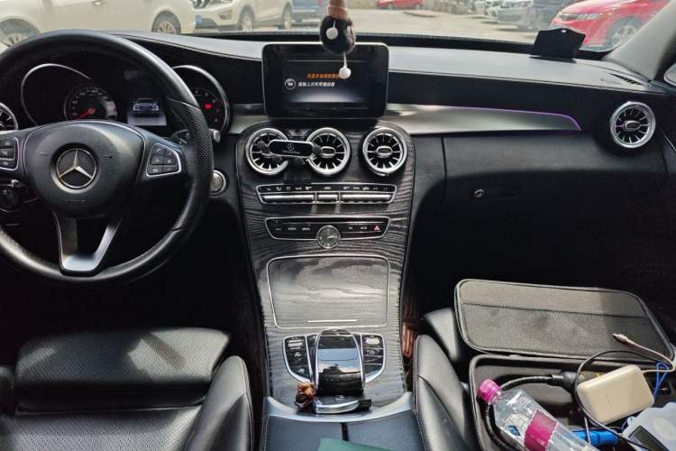Used Mercedes-Benz C-Class 2016 C 200 L Sport Edition Audio And AC Panel