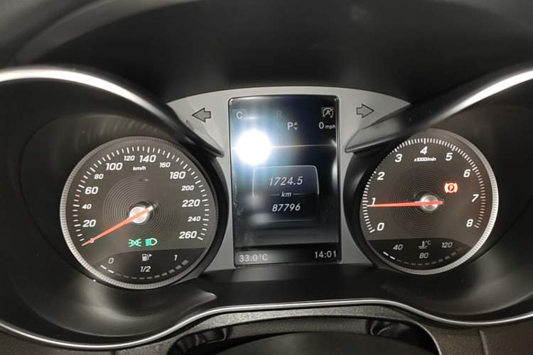 Used Mercedes-Benz C-Class 2016 C 200 L 4MATIC Sport Edition Instrument Cluster