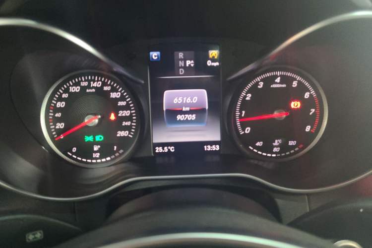 Used Mercedes-Benz C-Class 2016 C 200 Coupe Instrument Cluster