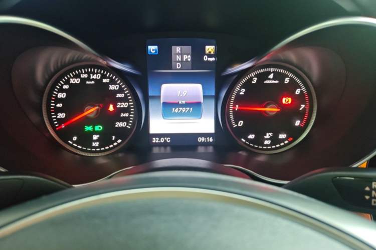 Used Mercedes-Benz C-Class 2016 C 200 L Sport Edition Instrument Cluster