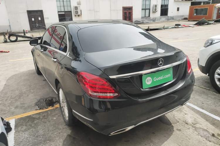 Used Mercedes-Benz C-Class 2016 C 180 L Rear Left 45 Deg