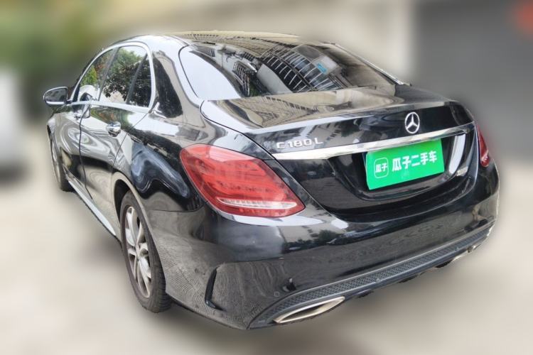 Used Mercedes-Benz C-Class 2016 C 180 L Sport Edition Rear Left 45 Deg
