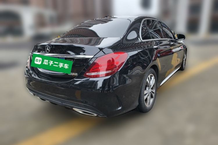 Used Mercedes-Benz C-Class 2016 C 200 L Sport Edition Rear Right 45 Deg