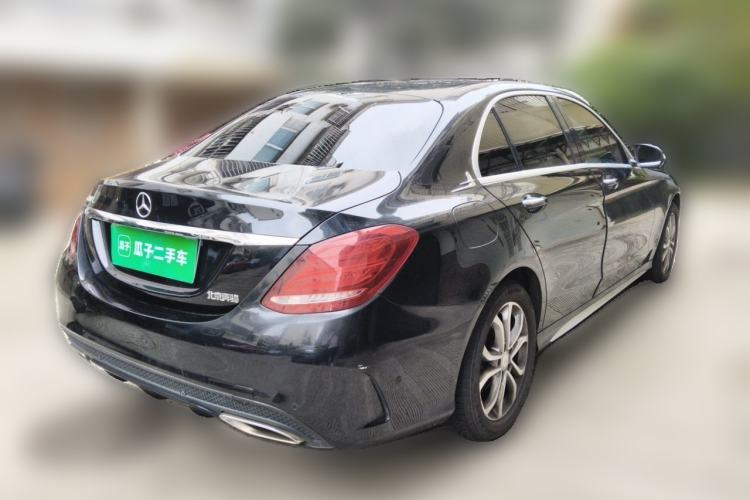 Used Mercedes-Benz C-Class 2016 C 180 L Sport Edition Rear Right 45 Deg