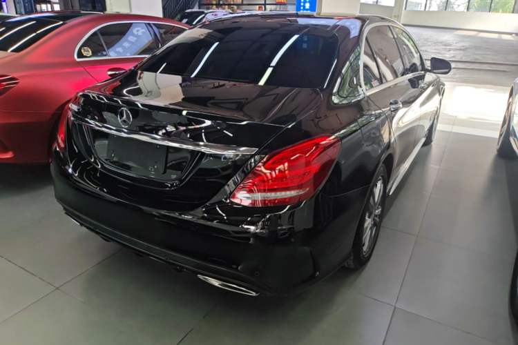 Used Mercedes-Benz C-Class 2016 C 200 L Sport Edition Rear Right 45 Deg