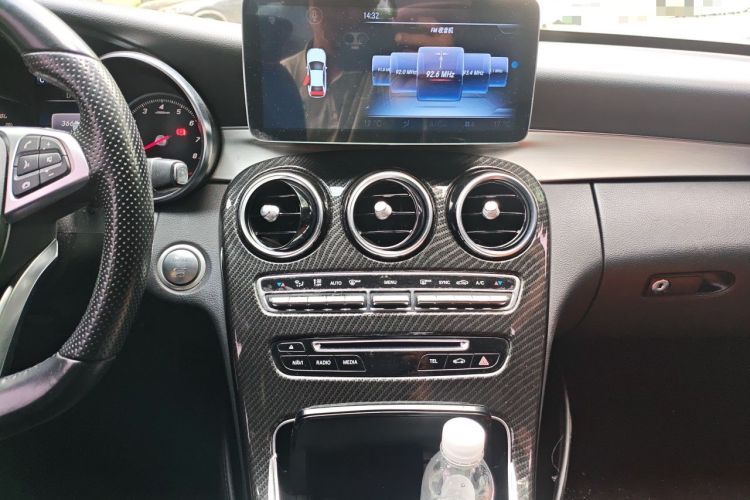 Used Mercedes-Benz C-Class 2016 C 200 Sport Edition Audio And AC Panel