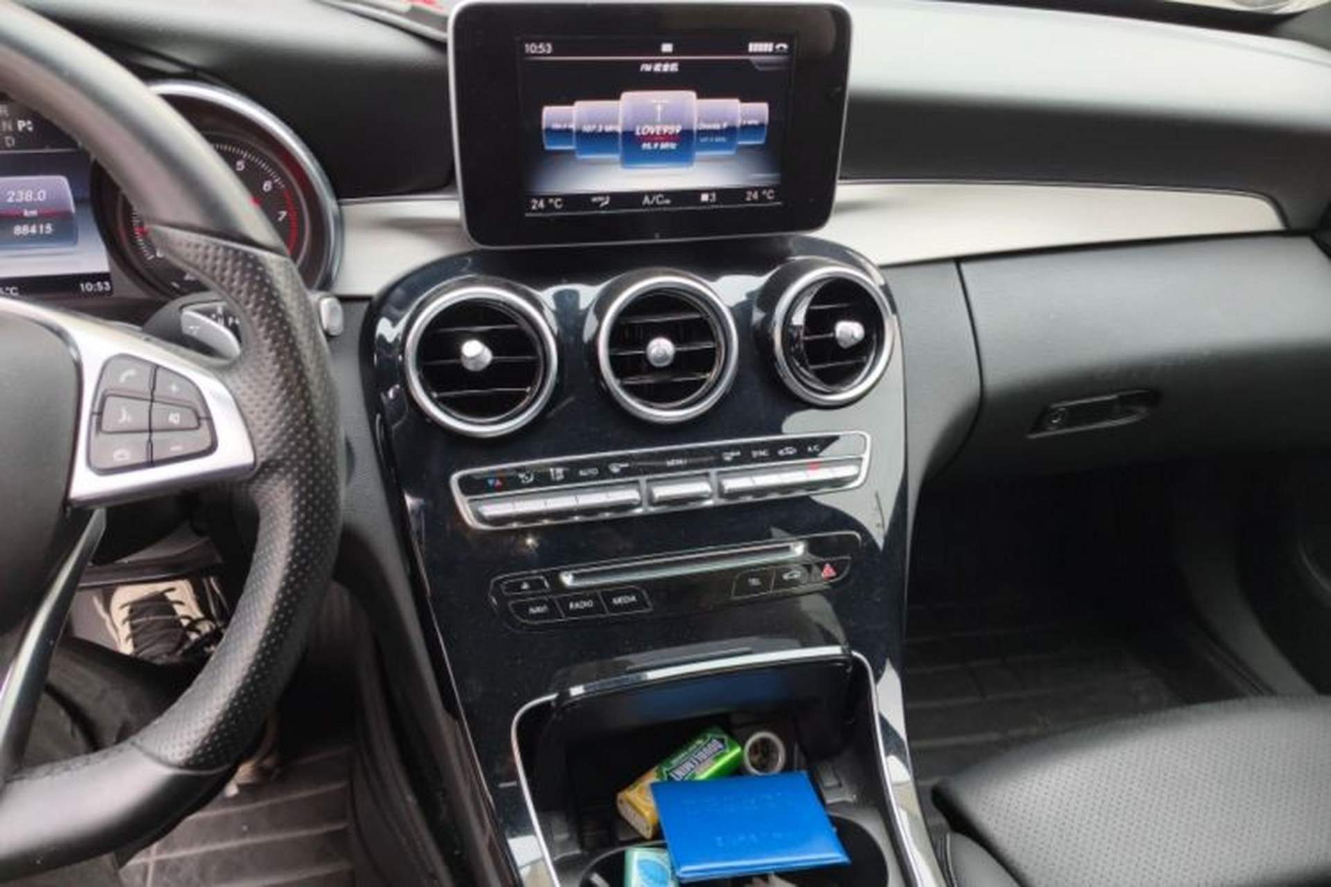 Used Mercedes-Benz C-Class  Audio And AC Panel