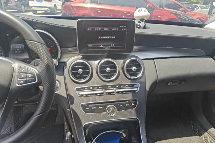 Used Mercedes-Benz C-Class 2016 C 200 L Sport Edition Audio And AC Panel