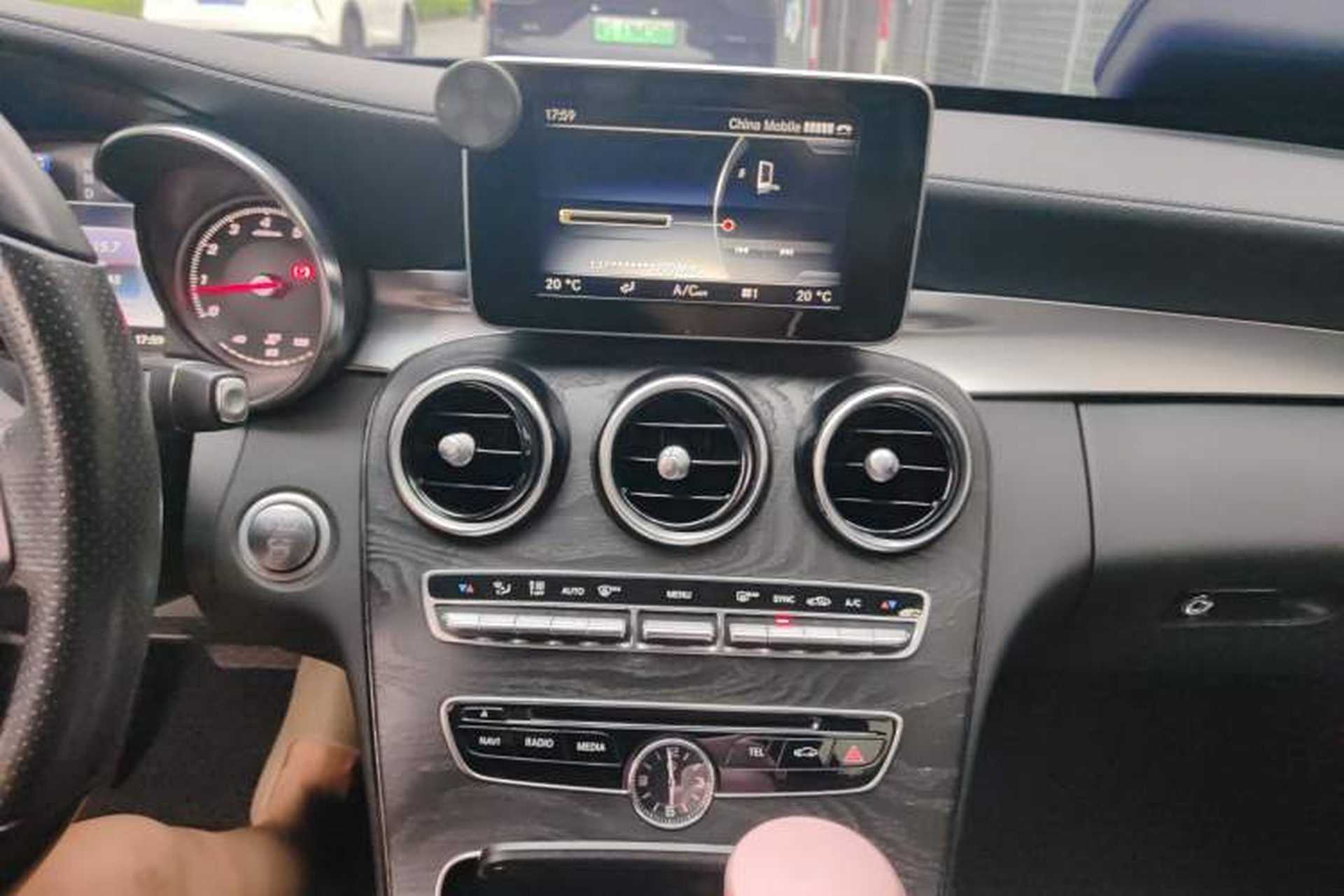Used Mercedes-Benz C-Class 2016 C 200 L Sport Edition Audio And AC Panel
