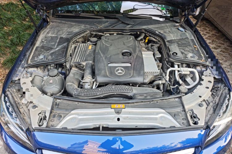 Used Mercedes-Benz C-Class 2016 C 200 Coupe Engine Bay