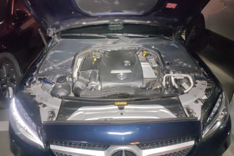 Used Mercedes-Benz C-Class 2016 C 200 Coupe Engine Bay