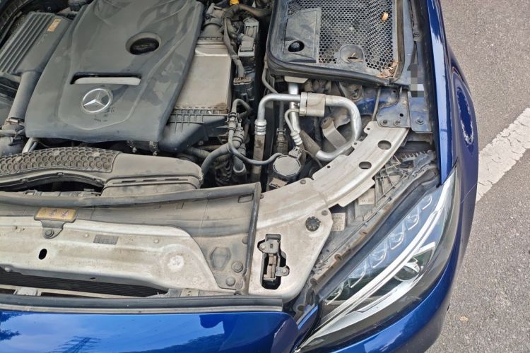 Used Mercedes-Benz C-Class 2016 C 200 Sport Edition Engine Bay Left