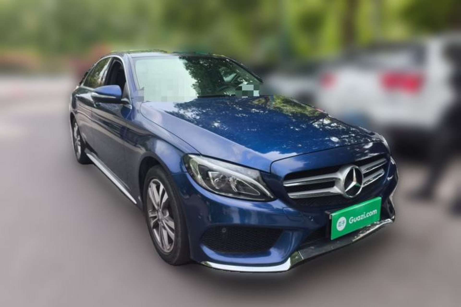 Used Mercedes-Benz C-Class 2016 C 200 L Sport Edition Front Right 45 Deg