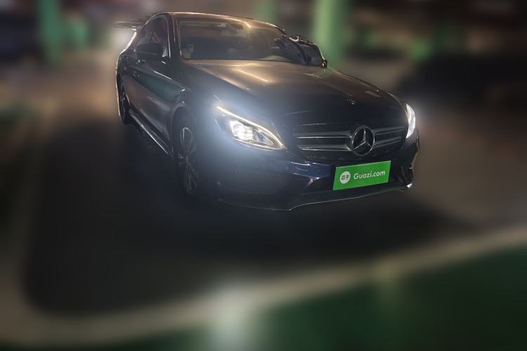 Used Mercedes-Benz C-Class 2016 C 200 L Sport Edition Front Right 45 Deg