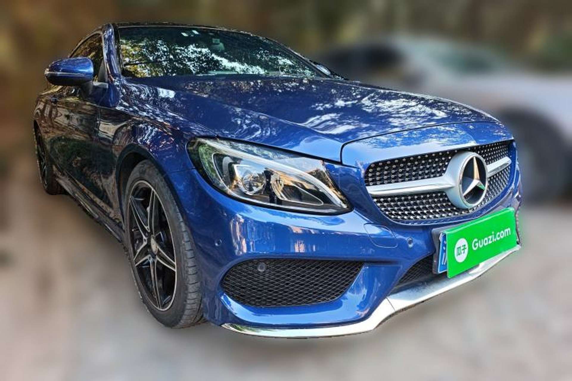 Used Mercedes-Benz C-Class 2016 C 200 Coupe Front Right 45 Deg