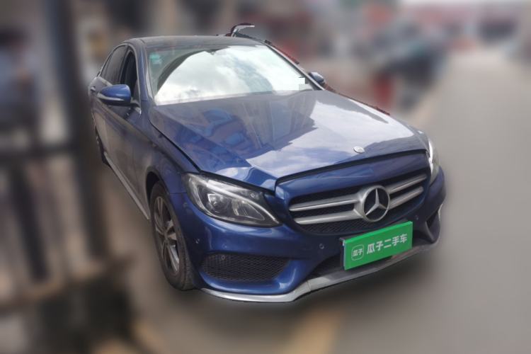 Used Mercedes-Benz C-Class 2016 C 200 L Sport Edition Front Right 45 Deg
