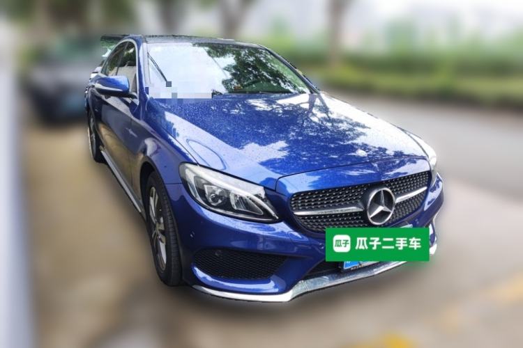 Used Mercedes-Benz C-Class 2016 C 200 L Sport Edition Front Right 45 Deg