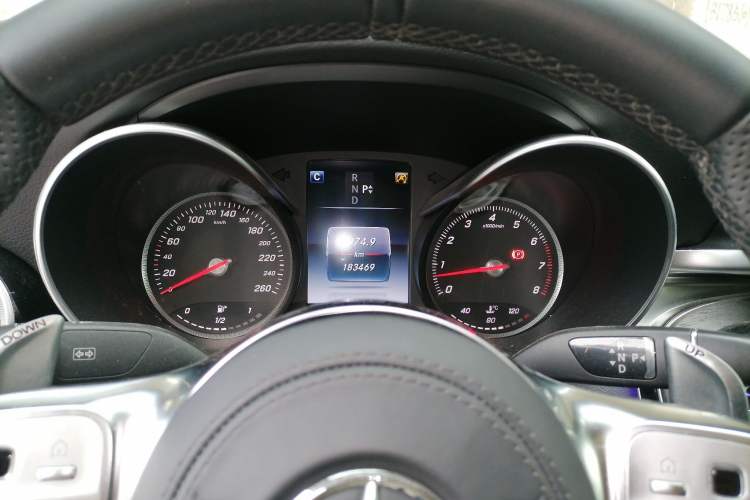 Used Mercedes-Benz C-Class 2016 C 200 L Sport Edition Instrument Cluster