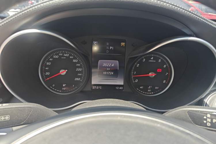 Used Mercedes-Benz C-Class 2016 C 200 L Sport Edition Instrument Cluster