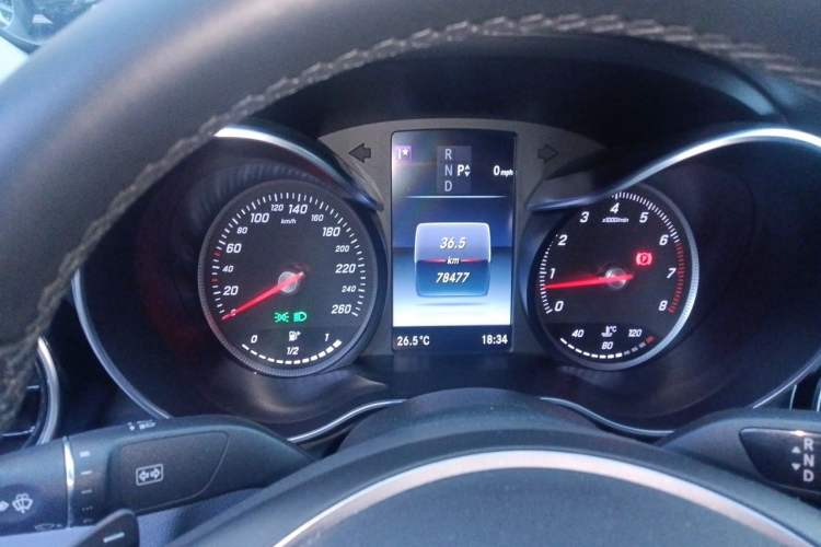 Used Mercedes-Benz C-Class 2016 C 200 L Sport Edition Instrument Cluster
