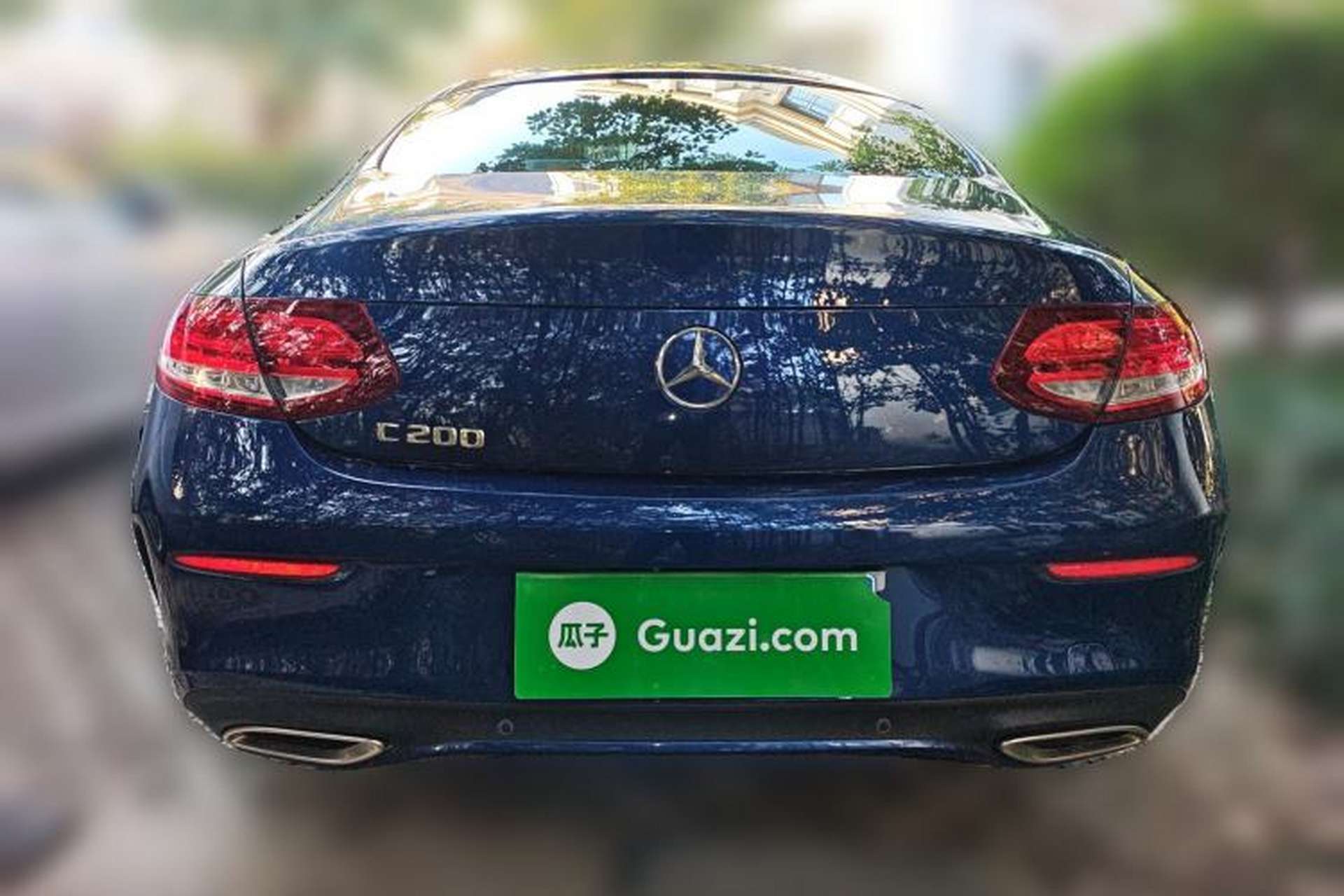 Used Mercedes-Benz C-Class 2016 C 200 Coupe Rear