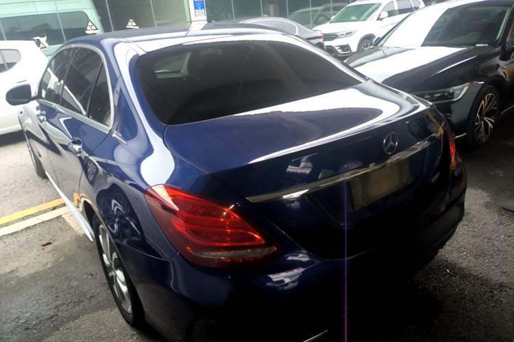 Used Mercedes-Benz C-Class 2016 C 180 L Sport Edition Rear Left 45 Deg
