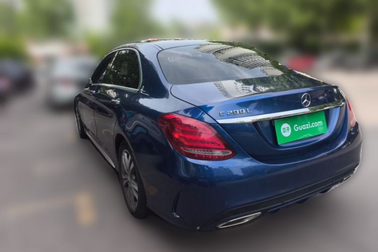 Used Mercedes-Benz C-Class 2016 C 200 L Sport Edition Rear Left 45 Deg