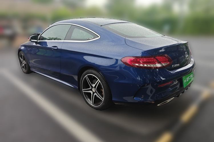 Used Mercedes-Benz C-Class 2016 C 200 Coupe Rear Left 45 Deg