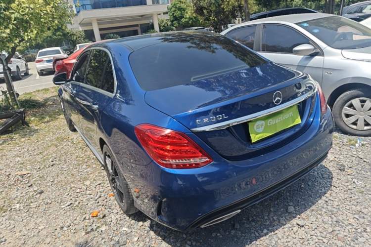 Used Mercedes-Benz C-Class 2016 C 200 L Sport Edition Rear Left 45 Deg