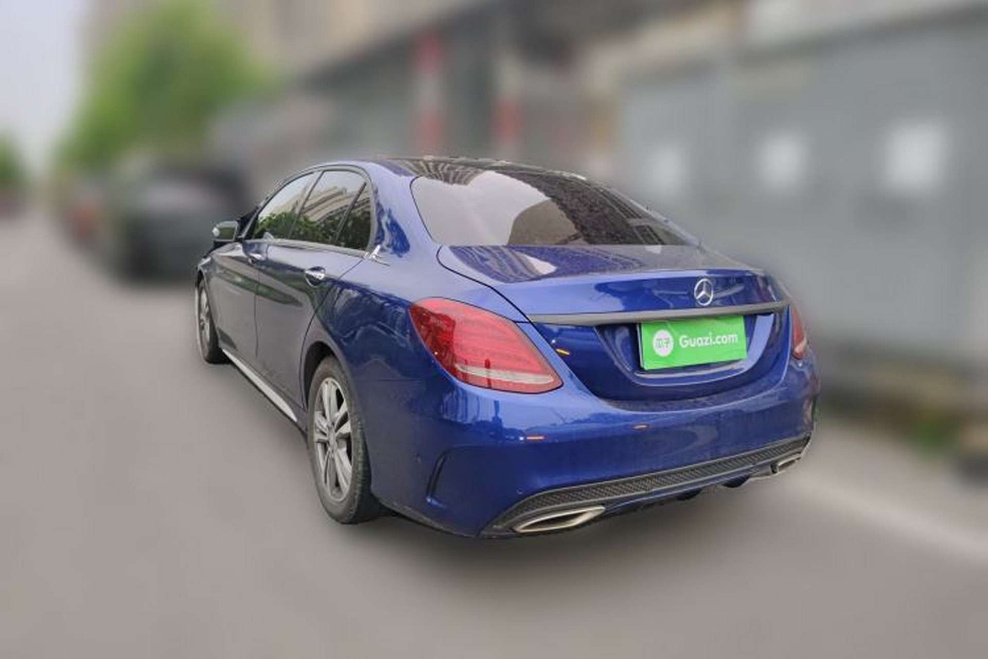 Used Mercedes-Benz C-Class 2016 C 200 L Sport Edition Rear Left 45 Deg