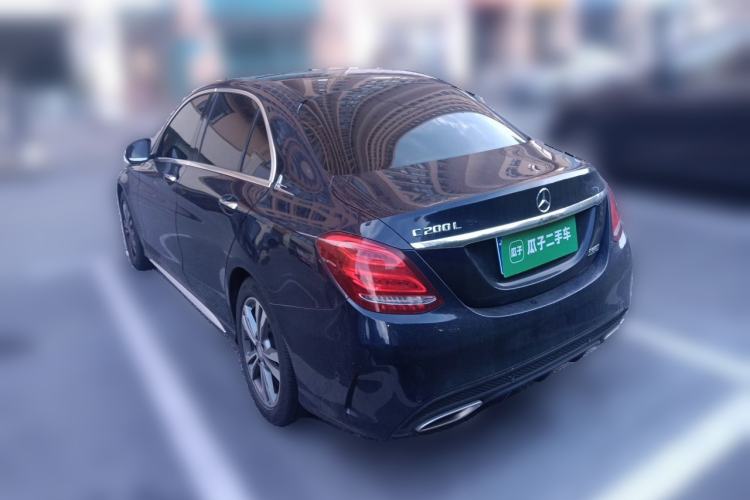 Used Mercedes-Benz C-Class 2016 C 200 L Sport Edition Rear Left 45 Deg