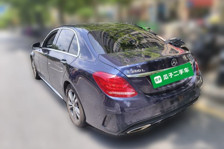Used Mercedes-Benz C-Class 2016 C 200 L Sport Edition Rear Left 45 Deg