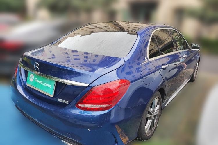 Used Mercedes-Benz C-Class 2016 C 200 L Sport Edition Rear Right 45 Deg
