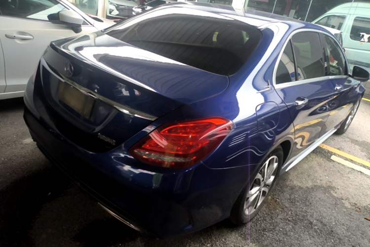 Used Mercedes-Benz C-Class 2016 C 180 L Sport Edition Rear Right 45 Deg