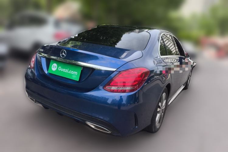 Used Mercedes-Benz C-Class 2016 C 200 L Sport Edition Rear Right 45 Deg