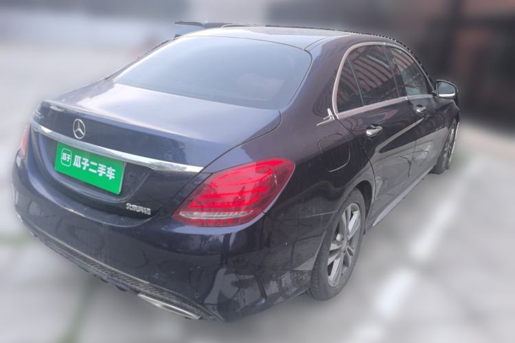 Used Mercedes-Benz C-Class 2016 C 200 L Sport Edition Rear Right 45 Deg