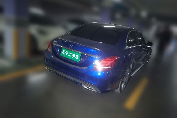 Used Mercedes-Benz C-Class 2016 C 200 L Sport Edition Rear Right 45 Deg