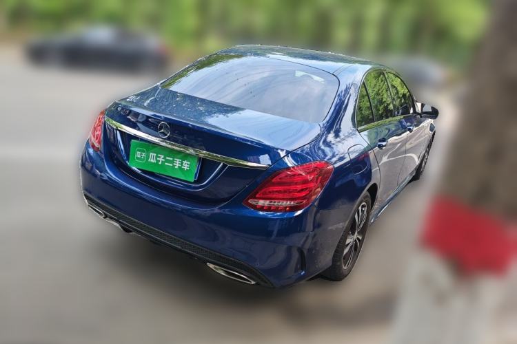 Used Mercedes-Benz C-Class 2016 C 200 Sport Edition Rear Right 45 Deg