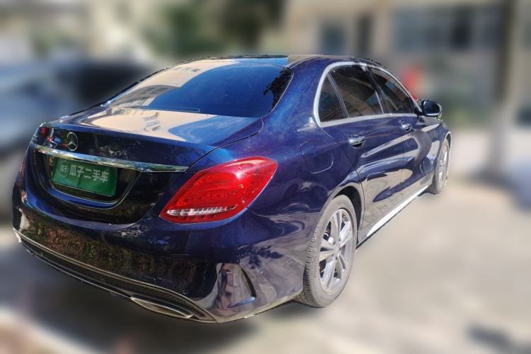 Used Mercedes-Benz C-Class 2016 C 200 L Sport Edition Rear Right 45 Deg