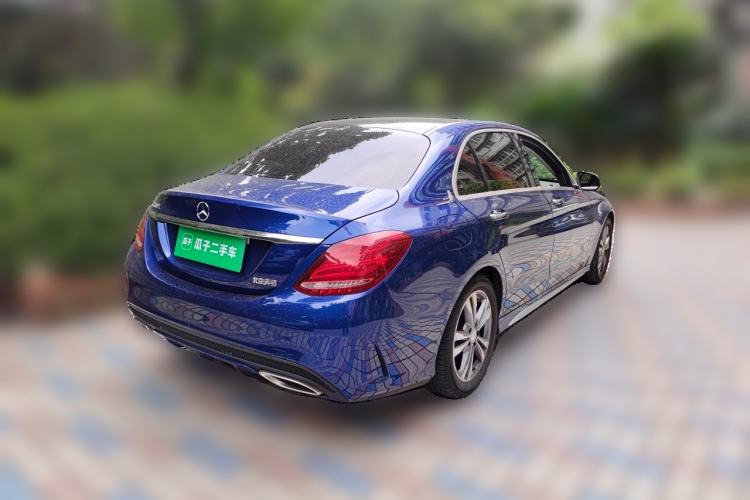 Used Mercedes-Benz C-Class 2016 C 200 L Sport Edition Rear Right 45 Deg