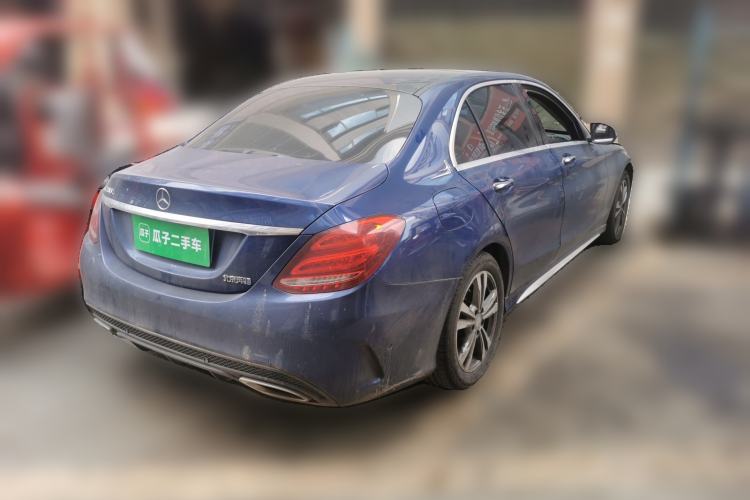 Used Mercedes-Benz C-Class 2016 C 200 L Sport Edition Rear Right 45 Deg