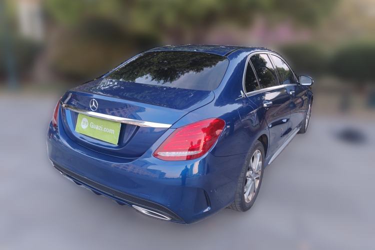 Used Mercedes-Benz C-Class 2016 C 180 L Sport Edition Rear Right 45 Deg