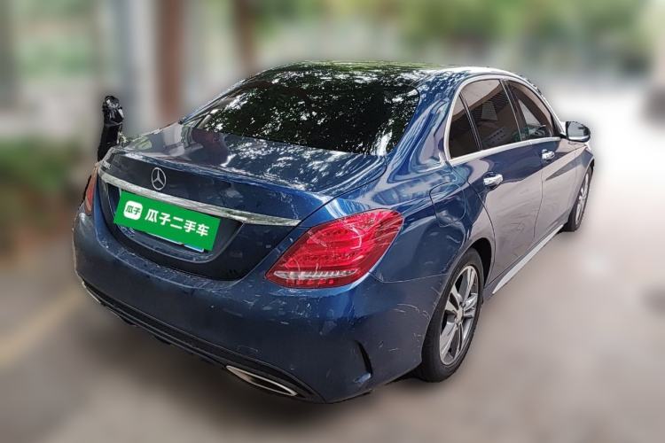 Used Mercedes-Benz C-Class 2016 C 200 L Sport Edition Rear Right 45 Deg