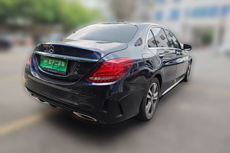Used Mercedes-Benz C-Class 2016 C 200 L Sport Edition Rear Right 45 Deg