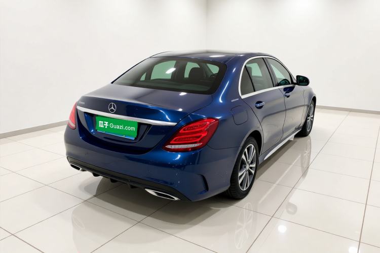 Used Mercedes-Benz C-Class 2016 C 200 L Sport Edition Rear Right 45 Deg