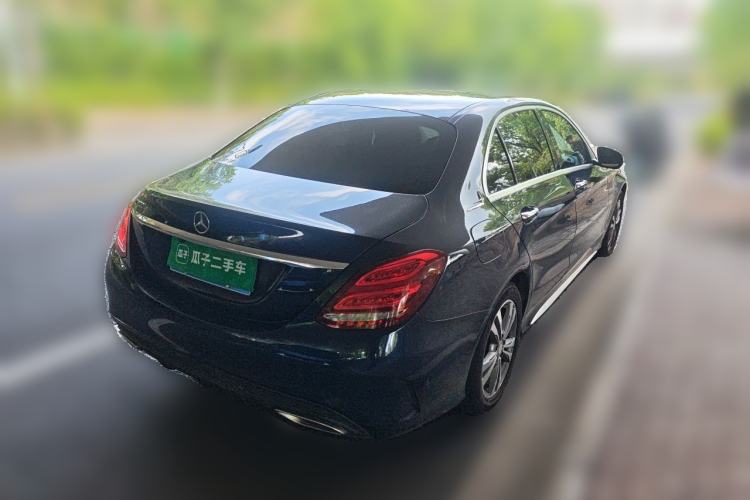 Used Mercedes-Benz C-Class 2016 C 200 L Sport Edition Rear Right 45 Deg