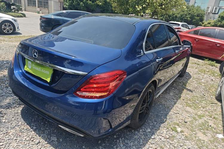 Used Mercedes-Benz C-Class 2016 C 200 L Sport Edition Rear Right 45 Deg