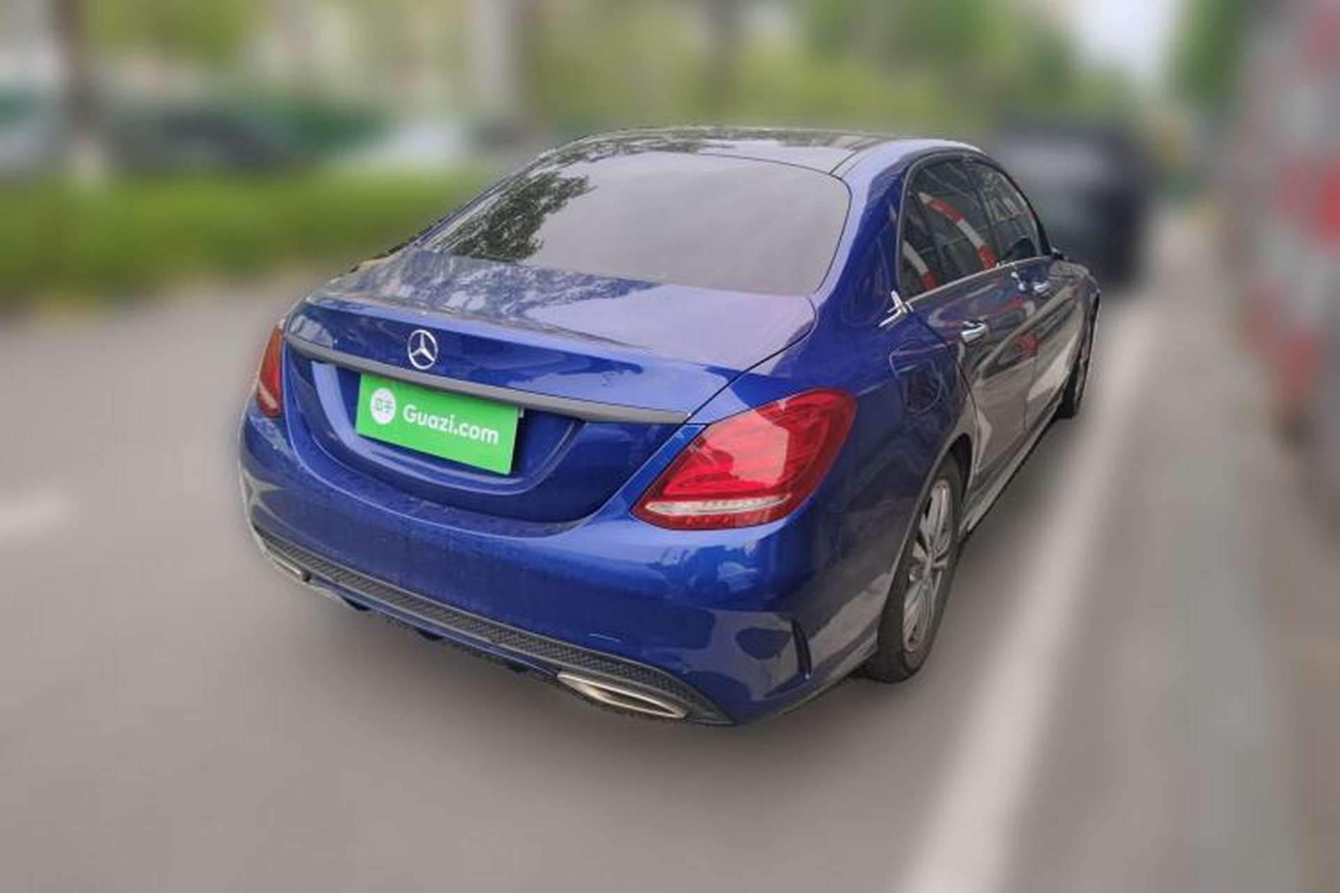 Used Mercedes-Benz C-Class 2016 C 200 L Sport Edition Rear Right 45 Deg