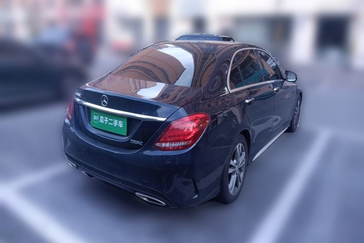 Used Mercedes-Benz C-Class 2016 C 200 L Sport Edition Rear Right 45 Deg